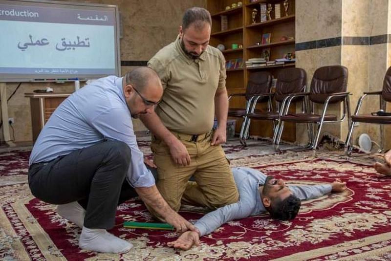 إقامة ورشةٍ تدريبيّة في العناية التكتيكيّة بالإصابات القتاليّة