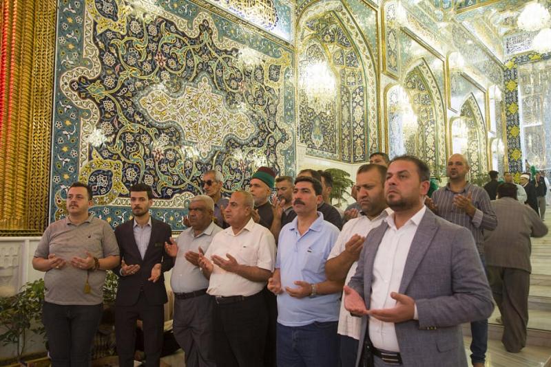 وفدٌ من تربويّي محافظة ديالى يزورُ العتبةَ العبّاسية المقدّسة ويؤكّد أنّ مشاريعها باعثة للأمل