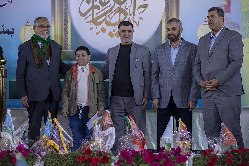 تكريم الفائزين في مسابقة ذكرى ولادة الإمام المهدي (عجّل الله فرجَه)