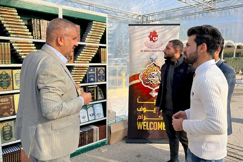 بـ150 عنواناً حول التراث والثقافة.. قسم شؤون المعارف يشارك بمعرض الكتاب في جامعة واسط