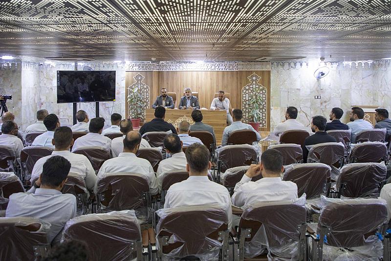 قسم التطوير يختتم البرنامج المركزي الأسبوعي لمنتسبي العتبة العباسية