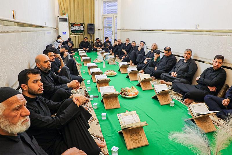 المجمَع العلمي يواصل إقامة المحافل القرآنية الحسينية في الديوانية