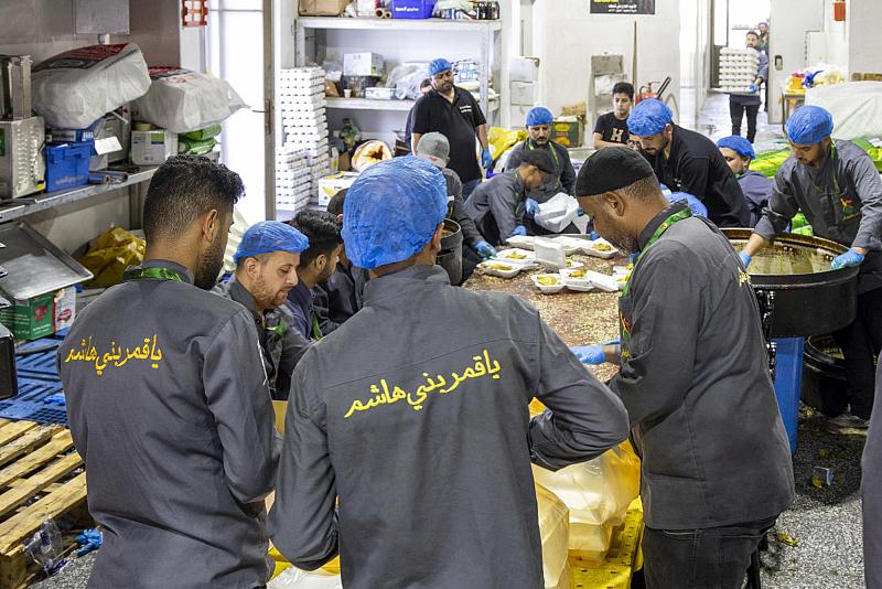 مجمّع أمّ البنين (عليها السلام) يختتم أعماله الخدمية الخاصة بزيارة الأربعين