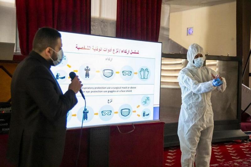 أكاديميّةُ الكفيل للإسعاف والتدريب الطبّي تنظّم محاضرةً توعويّة لملاكات مجمّع الشيخ الكليني (قدّس سرّه).