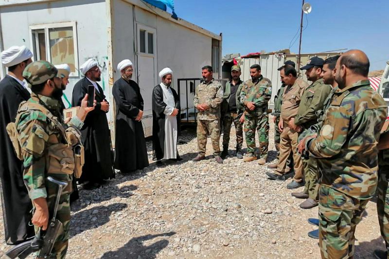  شعبة الإرشاد والدعم المعنويّ تختتم جولتها في محافظة ديالى