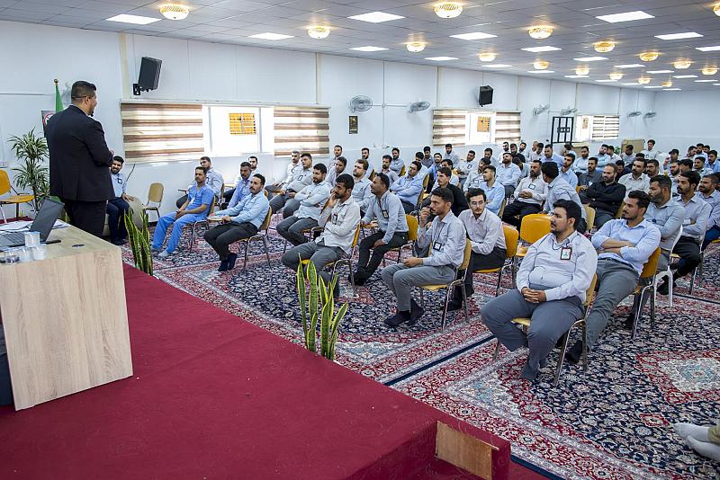قسم التطوير يقدم ورشة عن تقييم الأداء الوظيفي للمنتسبين الجدد