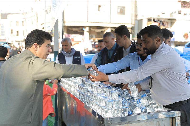 قسم الشؤون الخدمية يستنفر جهوده لتقديم الخدمات لزائري النصف من شعبان