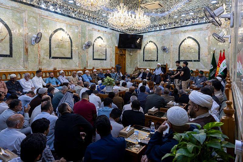 قسم العلاقات العامة يقيم مجلس عزائه الأسبوعي لاستذكار مصائب أهل البيت (عليهم السلام)