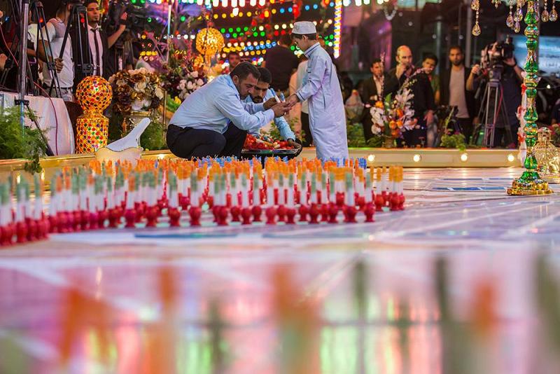 في كربلاء المقدّسة: إيقاد (1181) شمعة بعدد عمر الإمام المهدي(عجّل الله تعالى فرجه).. ( تقرير مصور)