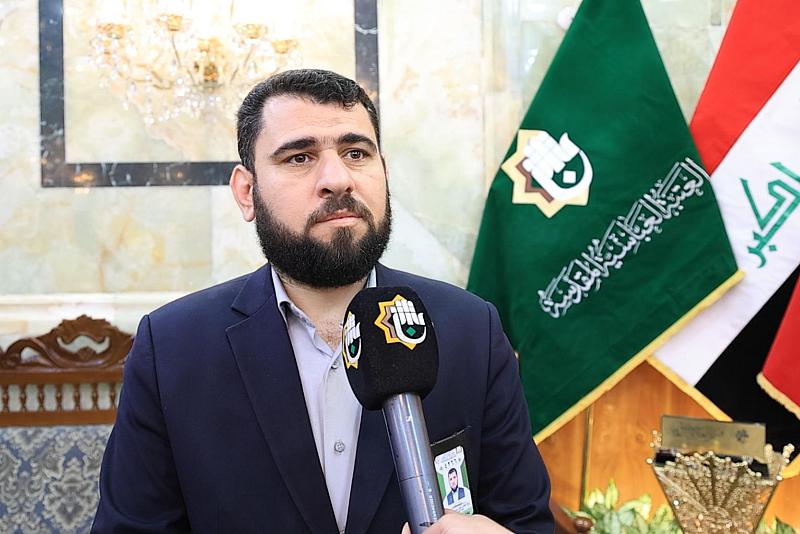 قسم رعاية الصحن ينهي أعماله الخاصة بإقامة الحفل المركزي لتخرج طلبة الجامعات العراقية