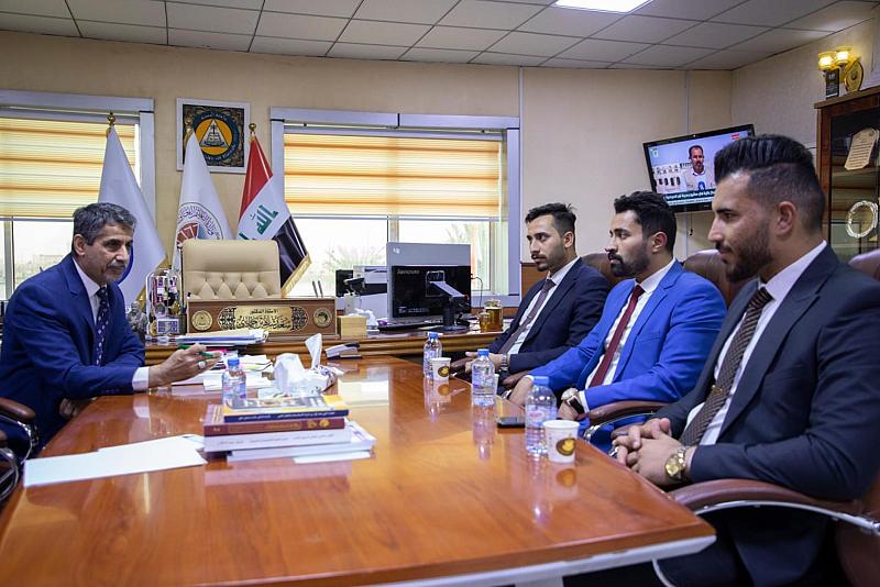 العتبة العباسية تقدّم دعوة لجامعة البصرة للمشاركة في حفل تخرّج الطلبة