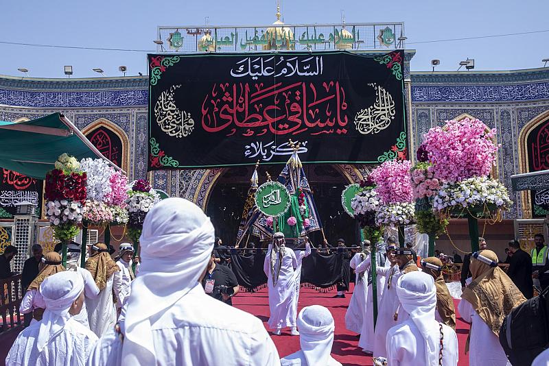 المواكب العزائية تستذكر شجاعة القاسم بن الإمام الحسن (عليهما السلام) في واقعة الطف