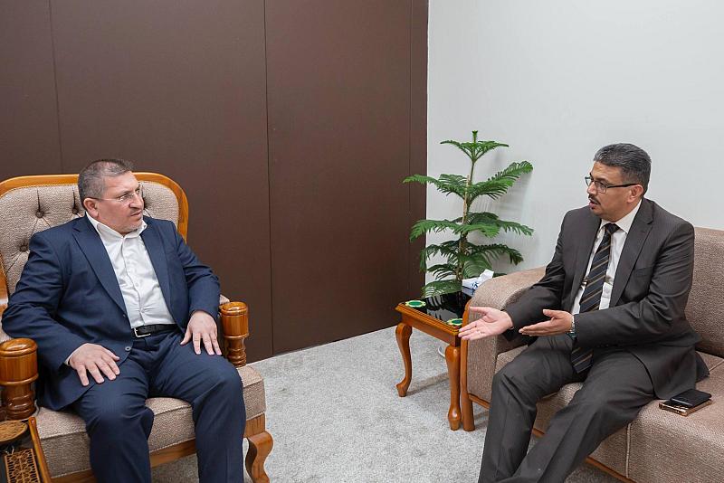 العتبة العباسية المقدسة تبحث سبل التعاون المشترك مع مديرية مجاري كربلاء