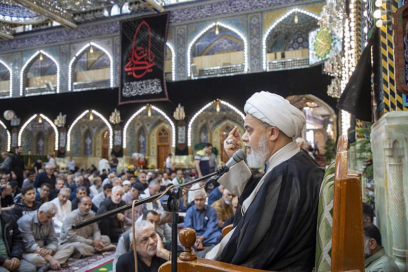 قسم الشؤون الدينيّة يشرع بإقامة محاضراته لزائري مرقد أبي الفضل العبّاس (عليه السلام)