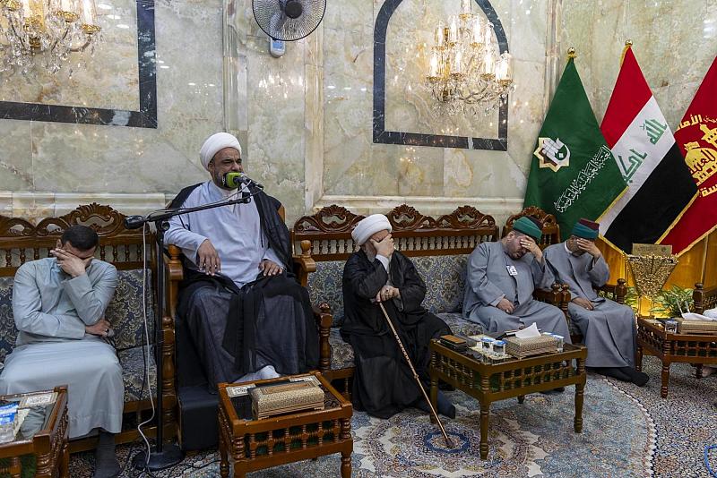 العتبة العباسية المقدسة تقيم مجلسها العزائي الأسبوعي لاستذكار مصائب أهل البيت (عليهم السلام)