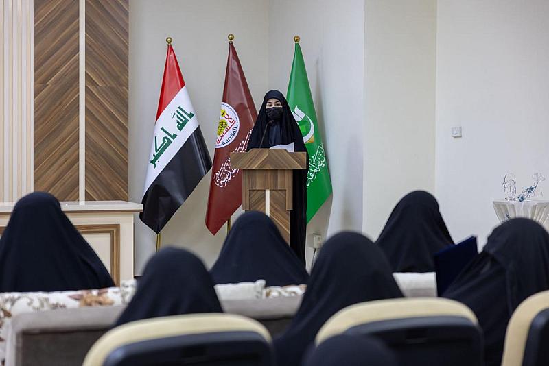 إذاعة الكفيل تشارك في حفل تخرج طالبات جامعة أم البنين (عليها السلام) الإلكترونية النسوية