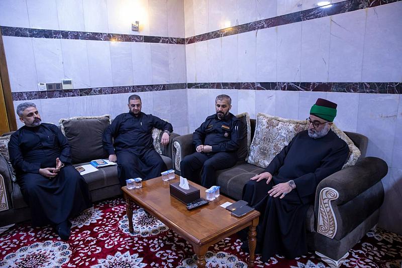 العتبة العباسية المقدسة تناقش آلية تنظيم مسارات عزاء ركضة طويريج