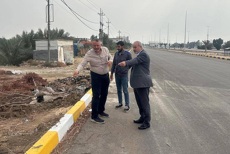 بزراعة آلاف الأشجار.. العتبة العباسية المقدسة تواصل حملة تشجير طريق (يا حسين) بين النجف وكربلاء