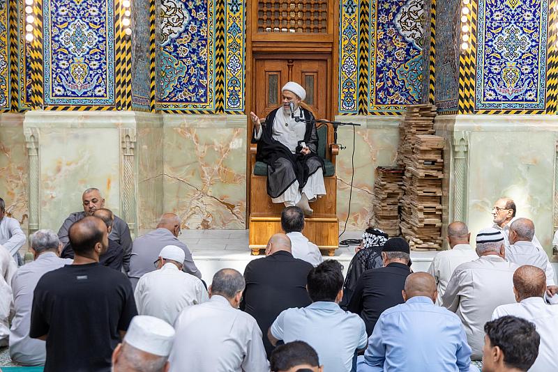 عبر محاضراته اليومية.. قسم الشؤون الدينية يستذكر شهادة السيدة الزهراء (عليها السلام) وفق الرواية الأولى