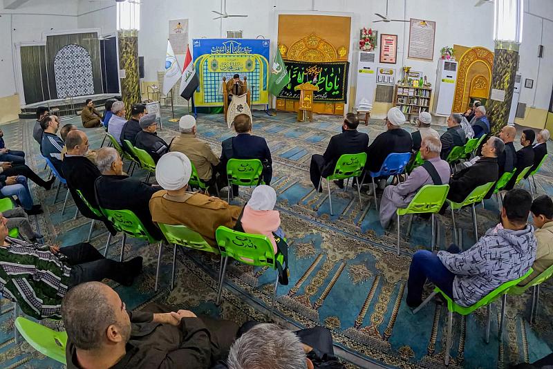 المجمع العلمي يقيم محفلاً قرآنيًّا بمناسبة ذكرى شهادة السيدة الزهراء (عليها السلام) في بغداد