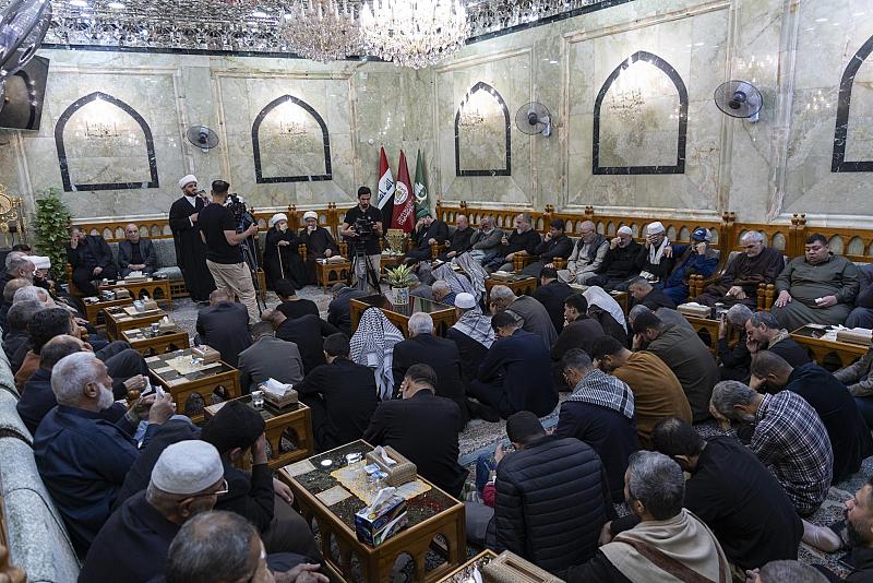 العتبة العباسية المقدسة تقيم مجلس عزائها الأسبوعي إحياءً لذكرى وفاة السيدة أمّ البنين (عليها السلام)