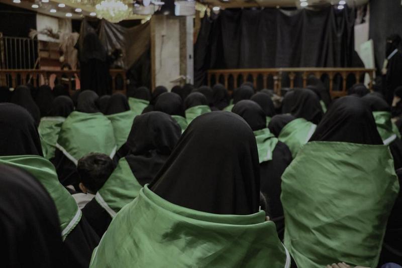 مجلس عزاء نسوي في العتبة العباسية لإحياء ذكرى شهادة السيدة الزهراء (عليها السلام)
