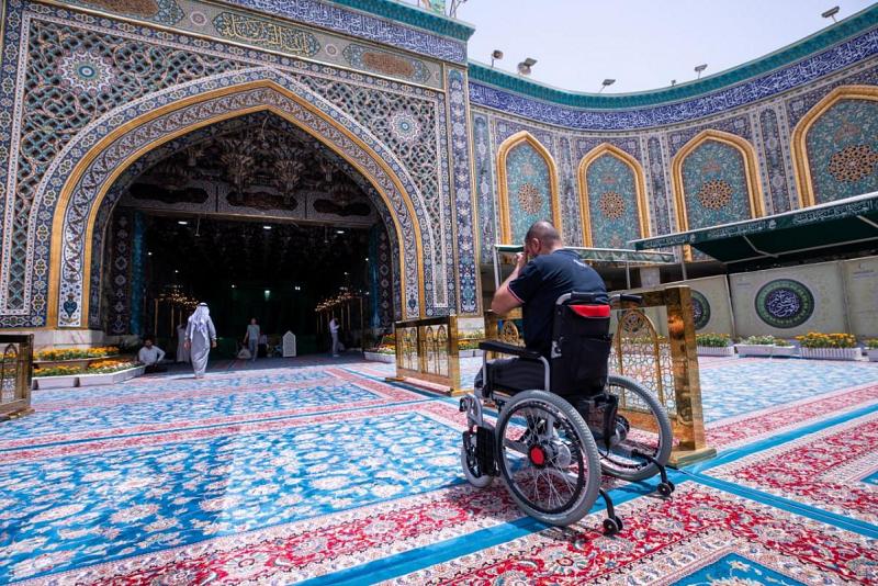 عددٌ من جرحى وزارة الداخليّة يقدّمون شكرهم للعتبة العبّاسية المقدّسة لتكفّلها بعلاجهم