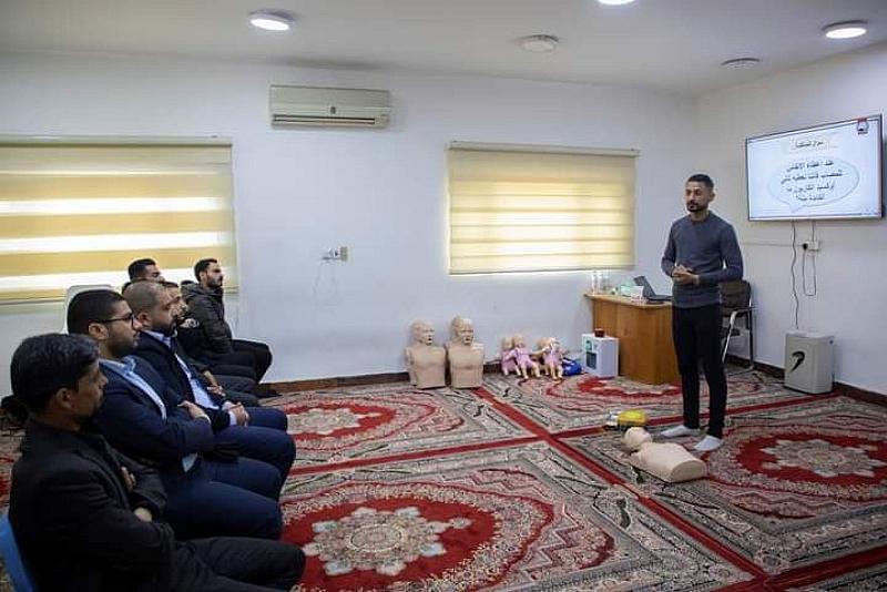 قسم التطوير يواصل برنامجه الإسعافي (في كلّ بيت مُنقِذ)