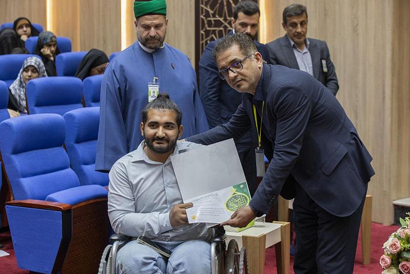 العتبة العباسية تعلن أسماء الفائزين بمسابقة فن الرسم ضمن فعاليات أسبوع الإمامة الدولي الأول
