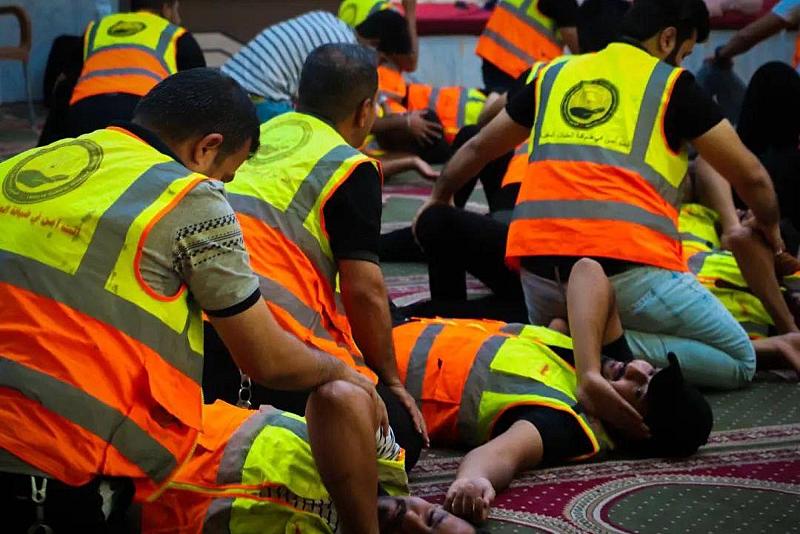 أكاديمية الكفيل تشرع ببرنامجها السنوي الخاص بتدريب المتطوعين