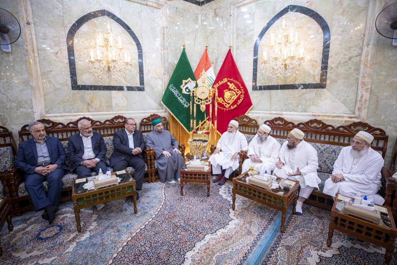 وفدٌ من طائفة البُهرة في ضيافة العتبة العبّاسية المقدّسة