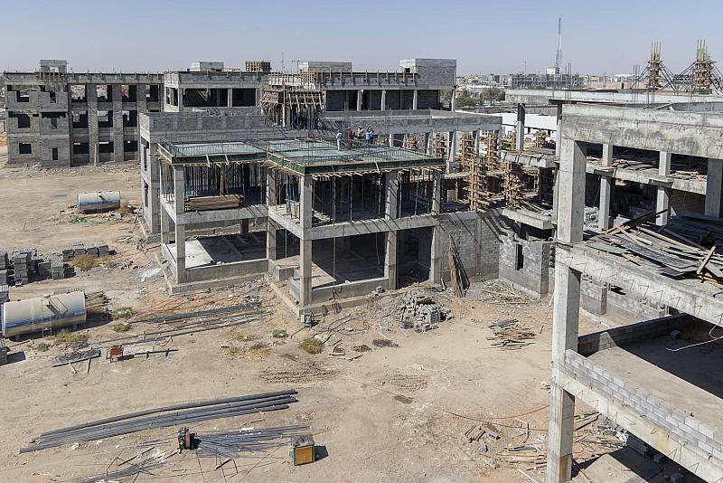 قسم المشاريع الهندسية يوضّح تفاصيل العمل في مبنى مجمّع العميد التربوي والتعليمي الجديد بطريق النجف الأشرف