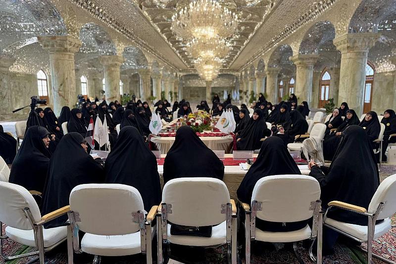 مكتب المتولي الشرعي للشؤون النسوية يشارك في الملتقى الثقافي النسوي الثاني بمحافظة النجف الأشرف