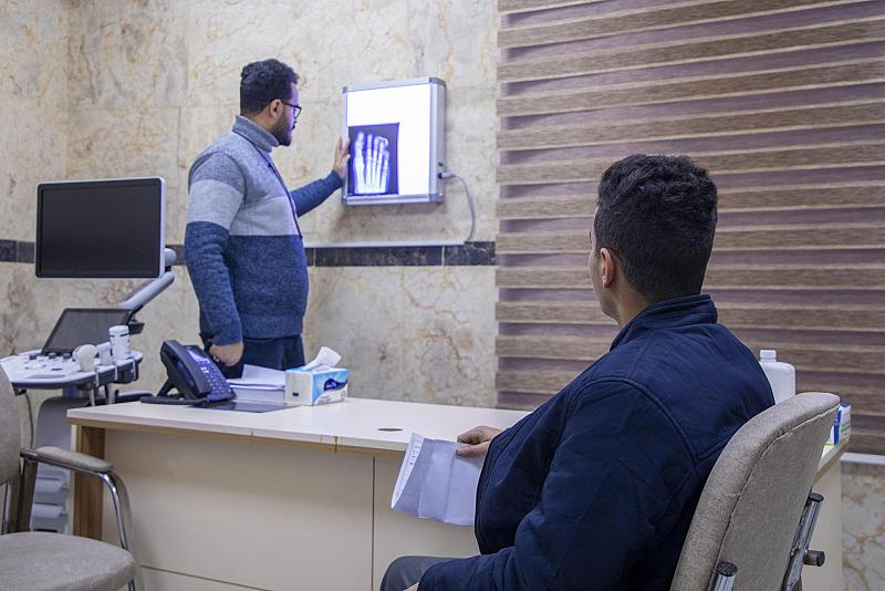 مركز السيد جعفر الحلي للخدمات الطبية الطارئة يقدم خدماته لزائري النصف من شعبان