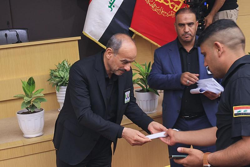 ضمن مؤتمر مجزرة سبايكر.. العتبة العبّاسية تكرّم مجموعة من ذوي شهدائها