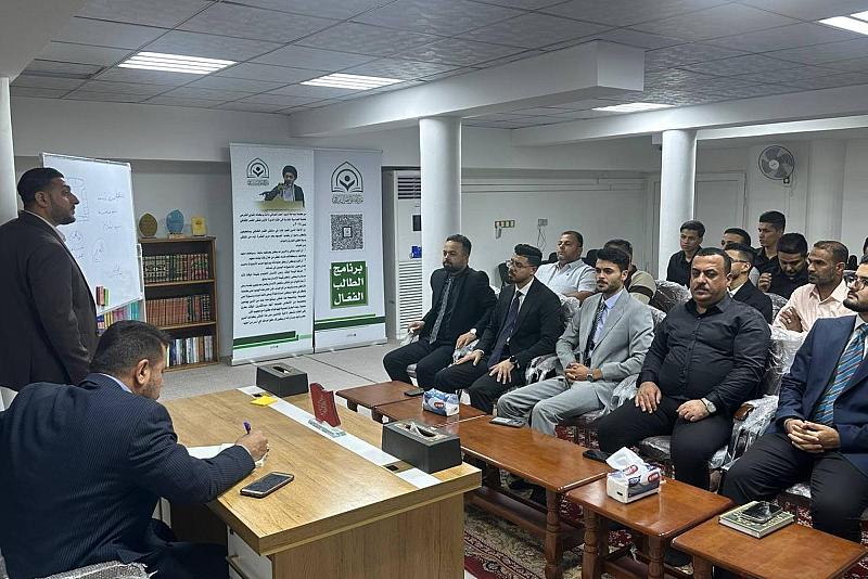 قسم الشؤون الفكرية يقدم محاضرة تخصصية في إدارة المؤسسات الثقافية بذي قار