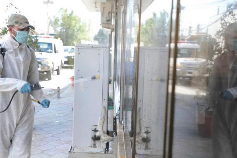 فرقة العبّاس القتاليّة تكثّف من إجراءاتها الوقائيّة وتشرع بتعفير حيّ النقيب في كربلاء