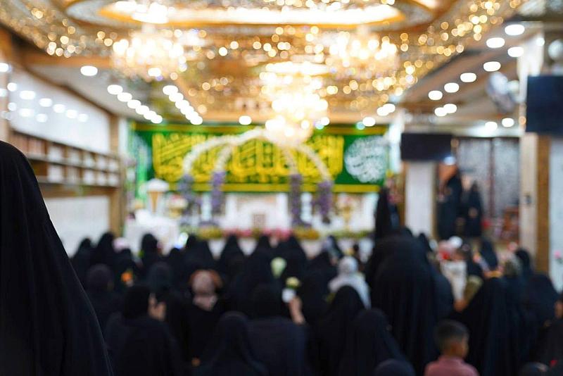 شعبة التوجيه الديني النسوي تحتفي بذكرى ولادة الإمام الرضا (عليه السلام)