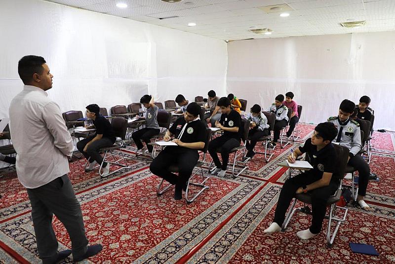 قسم الشؤون الفكرية ينظم ورشة في أساسيات التمثيل ضمن برنامج التطوير الشامل