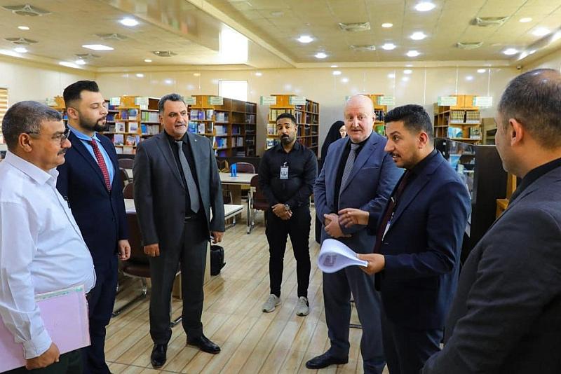 وفد وزارة التعليم العالي: جامعة العميد وفّرت المتطلّبات الوزارية في كلّياتها