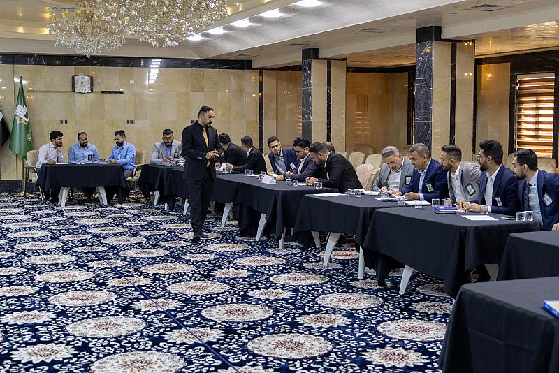 قسم العلاقات العامة ينظم ورشة تدريبية لملاكاته الجدد