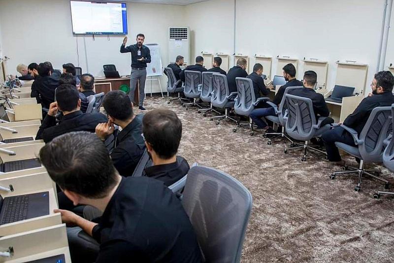 قسم التطوير ينظم ورشة حول برنامج الوورد لطلبة الأكاديمية الإدارية