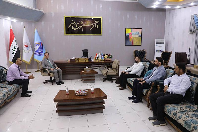 جامعة ديالى تشيد بجهود قسم الشؤون الفكرية في مجال الفهرسة ونظم المعلومات