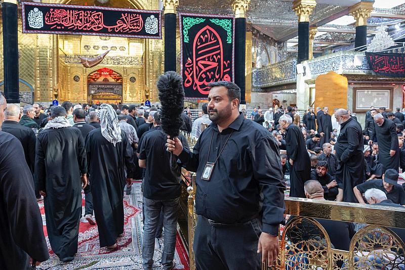منها تنظيم حركة الزائرين.. مهام عديدة على عاتق قسم حفظ النظام خلال زيارة الأربعين