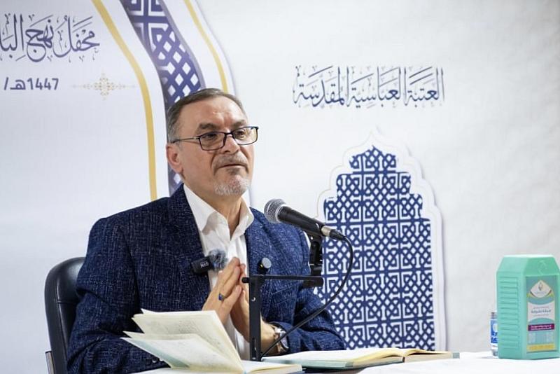 تقديم المحاضرة الخامسة من محفل نهج البلاغة الأسبوعي في بغداد