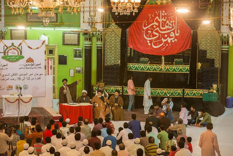 برعاية العتبة العبّاسيةِ المقدّسة وللسنة الثالثة على التوالي انطلاق فعاليات مهرجان أمير المؤمنين(عليه السلام) الثقافيّ السنويّ الثالث في الهند..