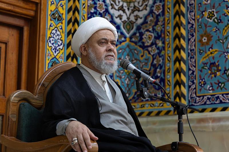 قسم الشؤون الدينية يقيم محاضرة توعوية في صحن مرقد أبي الفضل العباس (عليه السلام)