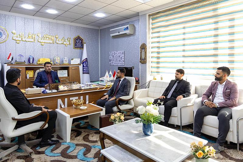 العتبة العباسية المقدسة تدعو الجامعة التقنية الشمالية للمشاركة في حفل تخرج طلبة الجامعات العراقية
