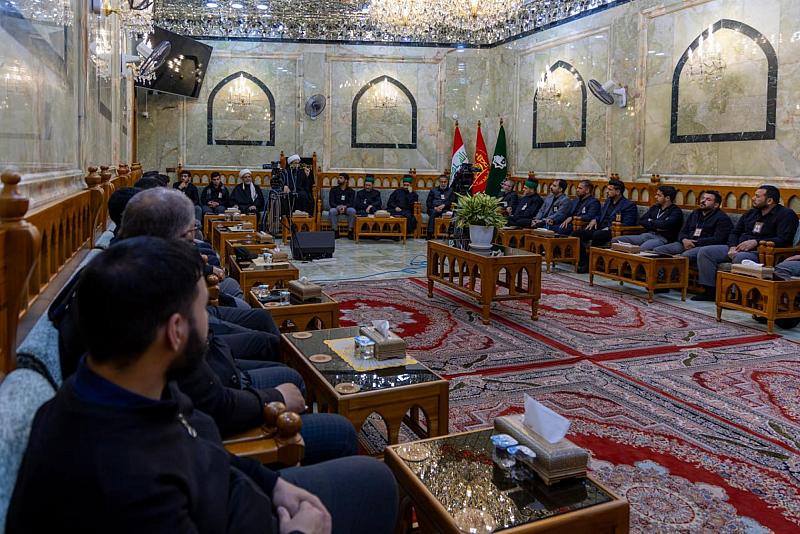 قسم العلاقات العامة يقيم مجلس عزاء لإحياء ذكرى هدم قبور أئمة البقيع(عليهم السلام)