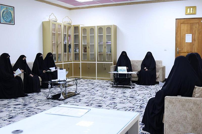 شعبة فاطمة بنت أسد تشكل اللجان الخاصة بمسابقة (أشرقت بشائر الرحمة)